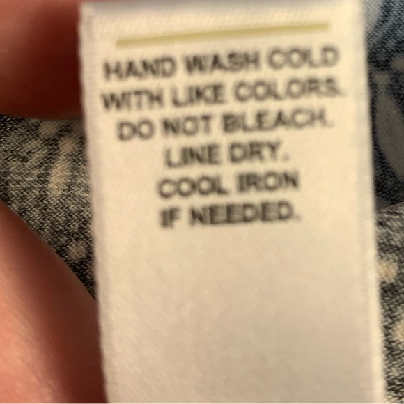 Est 1946 swirl design fabric tunic top shirt blouse - Picture 11 of 11